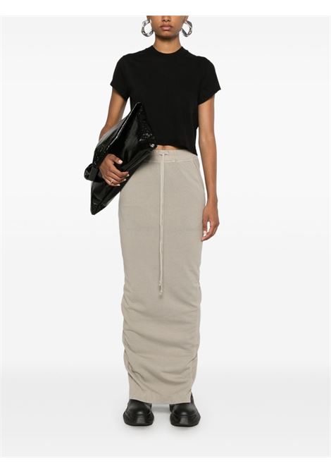 Grey Pull On Pillar maxi skirt Rick Owens Drkshdw - women RICK OWENS DRKSHDW | DS02D2332RIG08